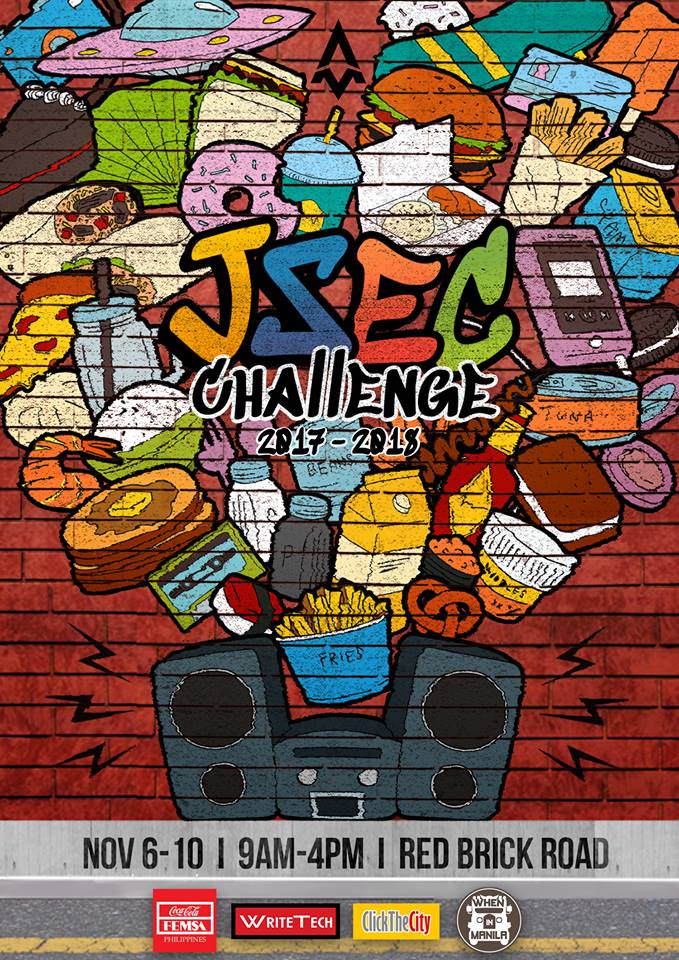 ateneodemanilau's tweet photo. Come on down to the red brick road and sample the different culinary delights on offer #JSECChallenge #FoodForSale https://t.co/EfuioaqVOF