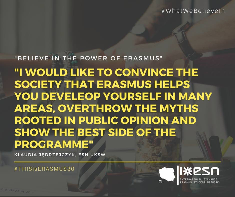 #THISisErasmus30 Happy 30th Birthday <a href="/EUErasmusPlus/">Erasmus+</a>! #WhatWeBelieveIn #THISisESN #PartofESN