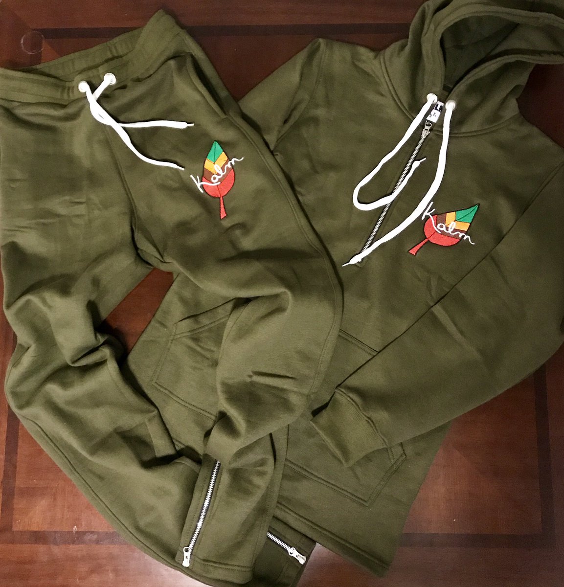 New season sweatsuits from Kalm now available at kalmclothing.online