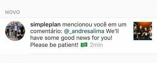 simpleplanpy's tweet image. Chicooooos empiecen a ahorrar para irnos a Brasil y a prepararse para pedir que vuelva la banda 👀🙆