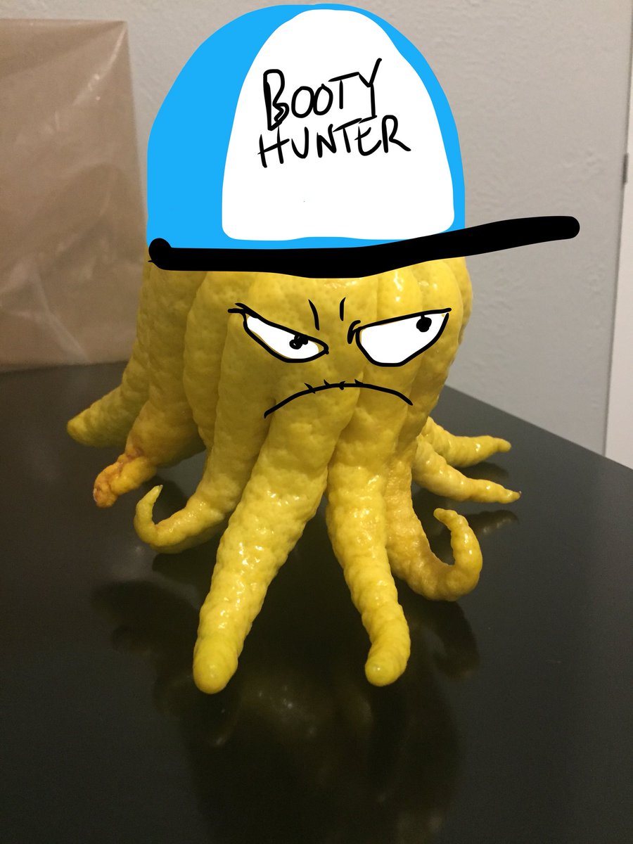 BrandonGame's tweet photo. @heyCasperKelly friend of mine turned my weird citrus fruit into this... https://t.co/PAFAZ63sDT