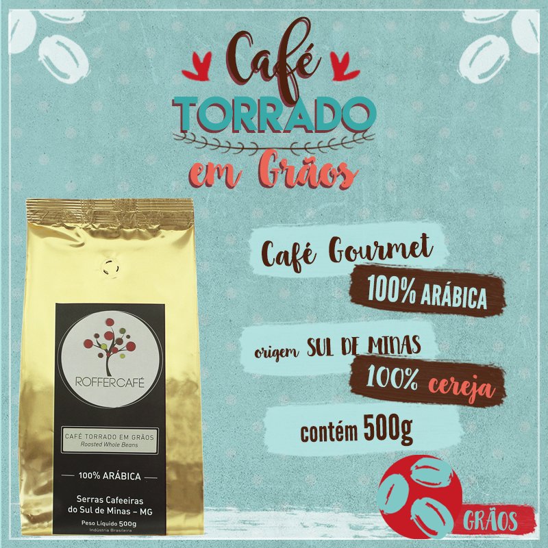Roffer_Cafe's tweet photo. Com frutos colhidos manualmente, Roffer Café oferece grãos maduros em seu lote especial, na embalagem dourada. Experimente! #cafegourmet https://t.co/dJMEnShIYr