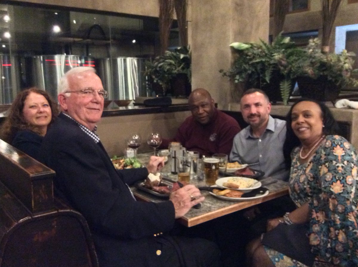 Earle Doman, Dee Siscoe, Michelle Smith, Thomas Lane, and me at NASPA IV-W. in Lincoln, Nebraska.