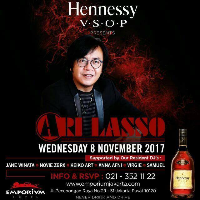 TONIGHT!  <a href="/Ari_lasso/">#arilasso</a> on stage #Emporivm Hotel #Jakarta info&amp;Rsvp: 021-3521122 (21+).