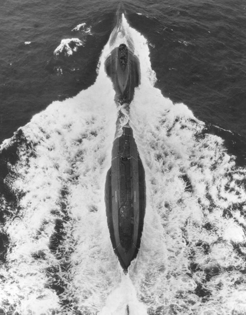 This is What USS Seadragon (SSN-584) Looked Like  on 11/13/1959 