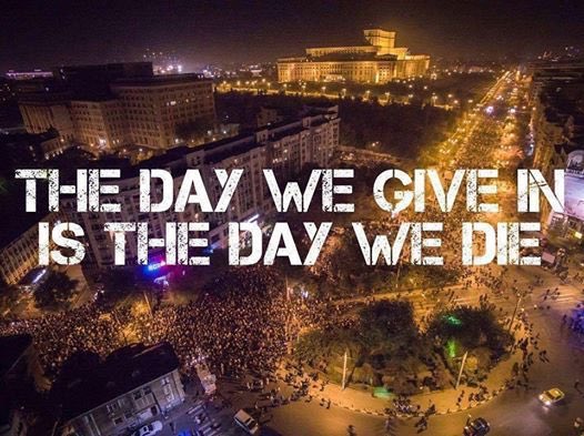 annatomescu's tweet photo. #TheDayWeGiveInIsTheDayWeDie
#Colectiv 
#GoodbyeToGravity 
#2years https://t.co/ec5a3SLkrS