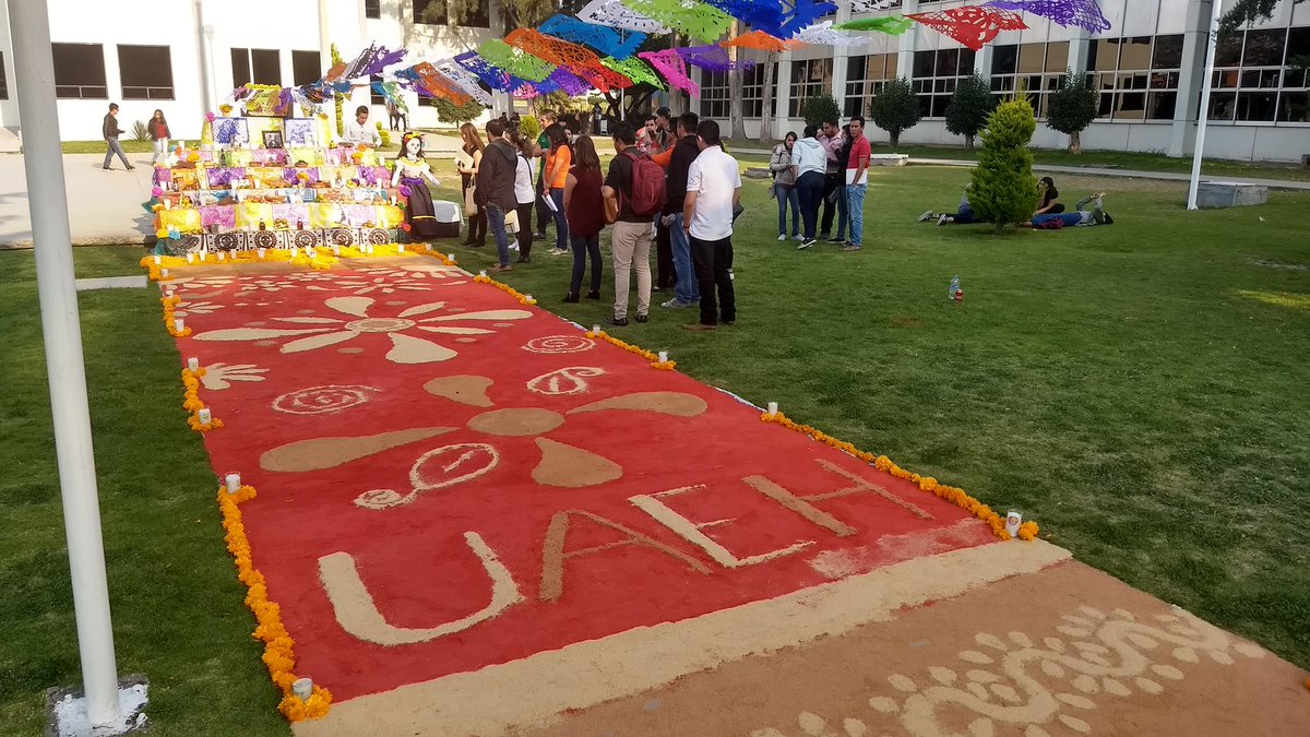 La Dirección de Servicio Social presenta su altar de #DíadeMuertos en la Ciudad del Conocimiento.