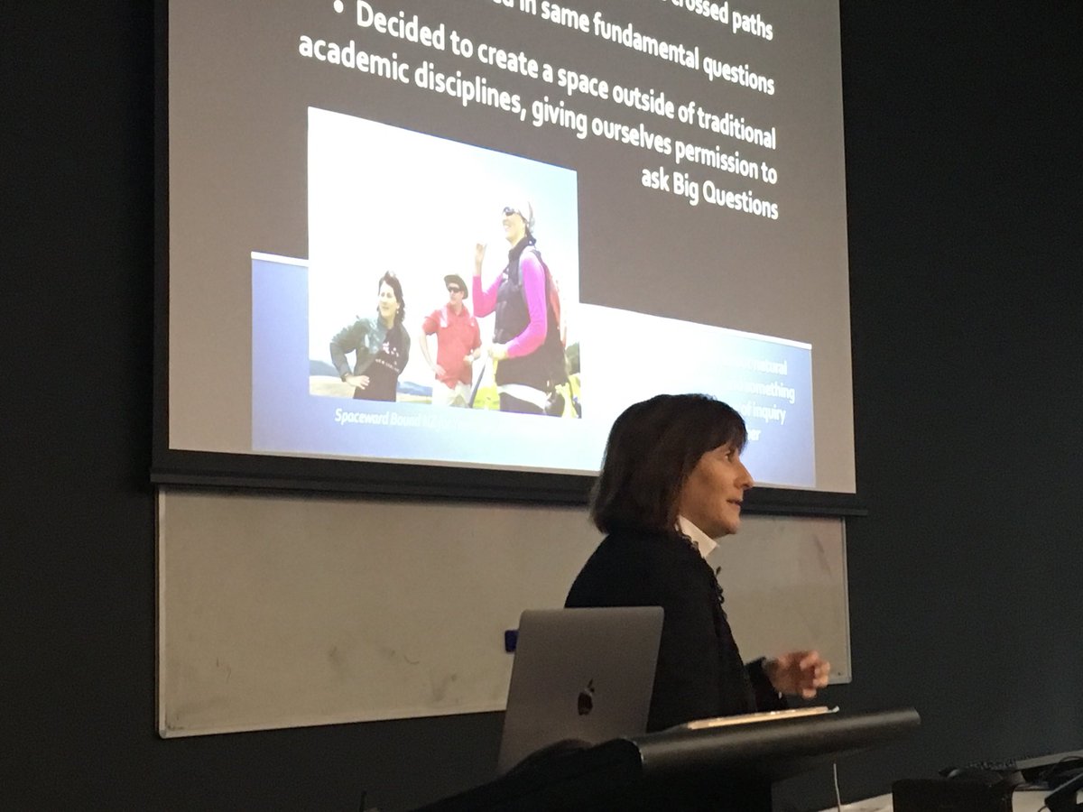 My colleague Prof Kathy Campbell launching <a href="/tam_centre/">Te Ao Mārama</a> Te Ao Mārama / Centre for Fundamental Inquiry