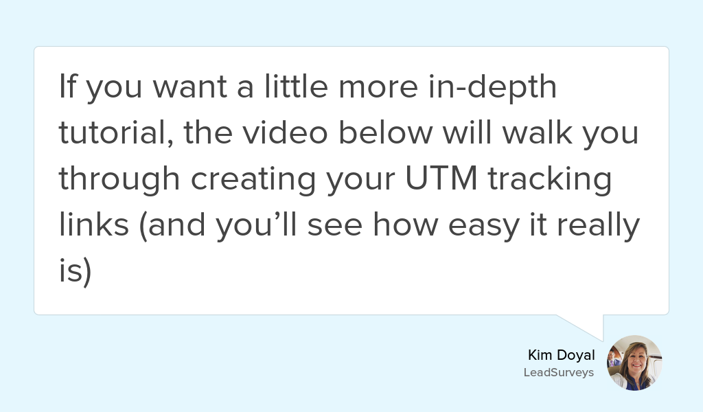 "Once you’ve created your UTM links it’s a good idea to keep track of them on a document or spreadsheet" goo.gl/uISKex #Video