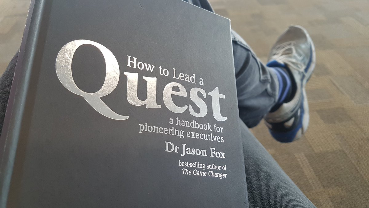 dave1966's tweet photo. Time for #notdefault reading @drjasonfox #howtoleadaquest @ONaccelerator #onprime @StartupTSG @AdvanceQld @Founderfest_Au @CanvasCoworkInc https://t.co/1kgToPfopv