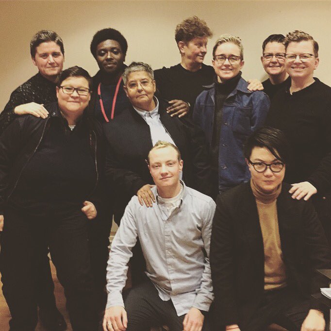wearethedrakes's tweet image. New Readers, 2017 (Minus 2) #TheButchMonologues #lgbtqia #butches #bois #theatre #writing