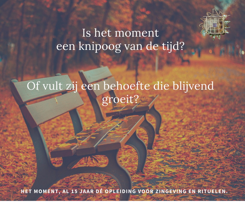 Nu de bladeren vallen en het jaar ten einde gaat, bereiden we ons voor op een nieuw begin. Jij ook? 
hetmoment.nu/nl/opleiding