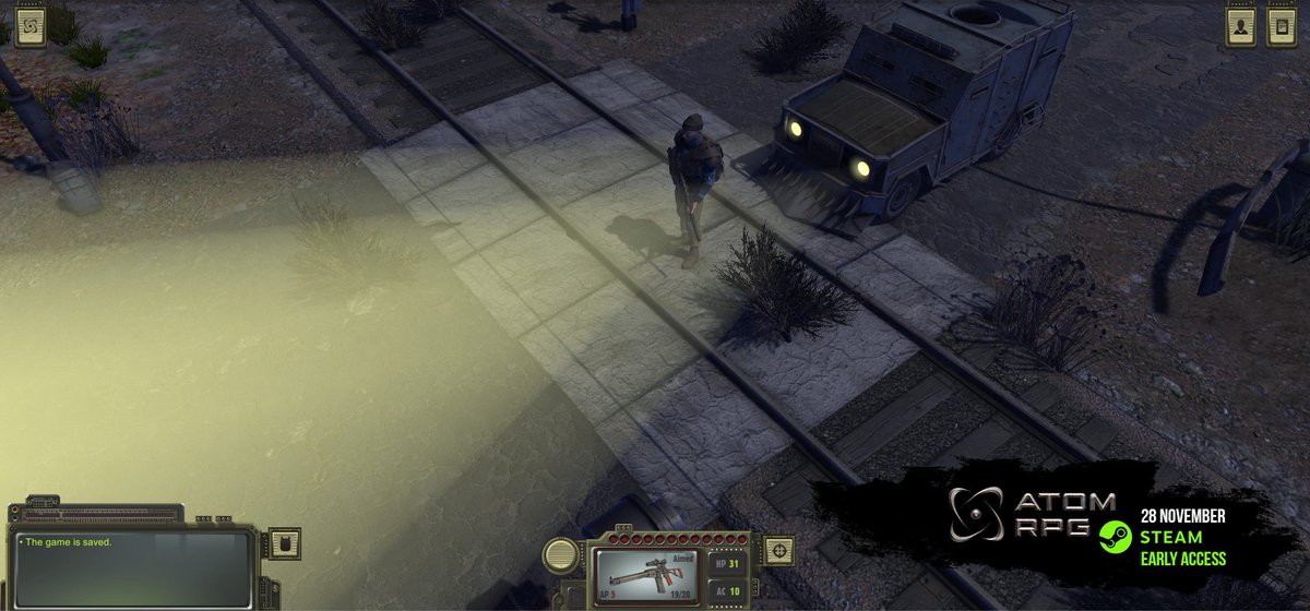 atomrpg's tweet photo. Early Access version of ATOM on November 28th! Please, share and thank you :)
https://t.co/WacVXKu5Q3
#indiedev #gamedev #Steam #atomrpg https://t.co/yM0PuNGRMa
