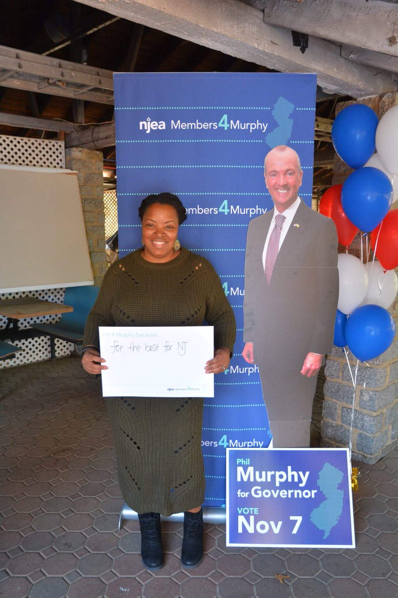 .@PhilMurphyNJ  #M4M <a href="/njea/">NJEA</a>. Time for change, we remember, it's almost November #njea