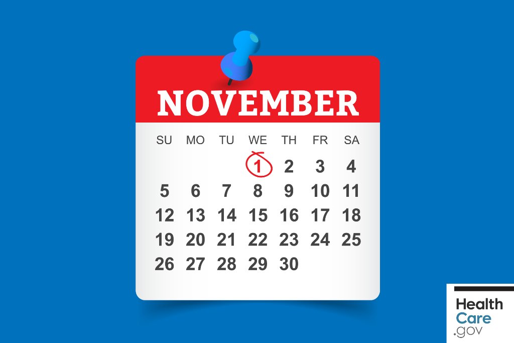 HealthCareGov's tweet photo. Open Enrollment begins in just TWO days! Get a head start &amp; browse 2018 plans &amp; prices. See what’s in store for you: https://t.co/iXe2R5Udrn https://t.co/afK8I8SGUD
