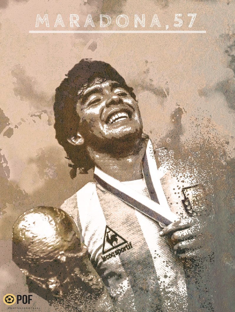 Happy 57th birthday, Diego Maradona! 