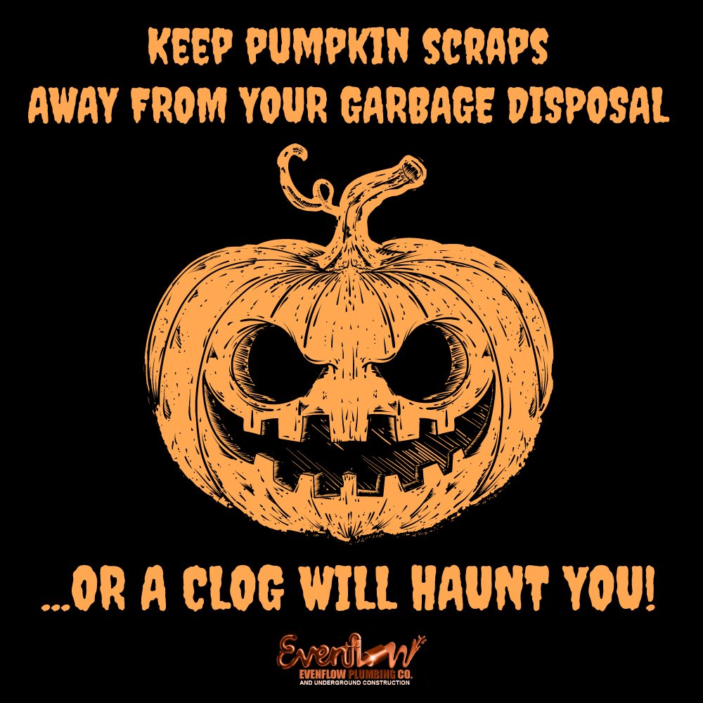NoDig_Oakland's tweet photo. Avoid a horror story by throwing your pumpkin leftovers in the trash. 🎃 #HappyHalloween #Pumpkin #CloggedDrain
https://t.co/aQsdqYEPwM https://t.co/YixKZ8mDZQ