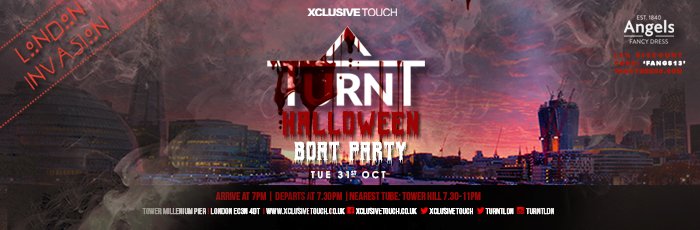 HALLOWEEN TurnT BOAT PARTY TOMORROW! Do you have you ticket? bit.ly/2gX342y