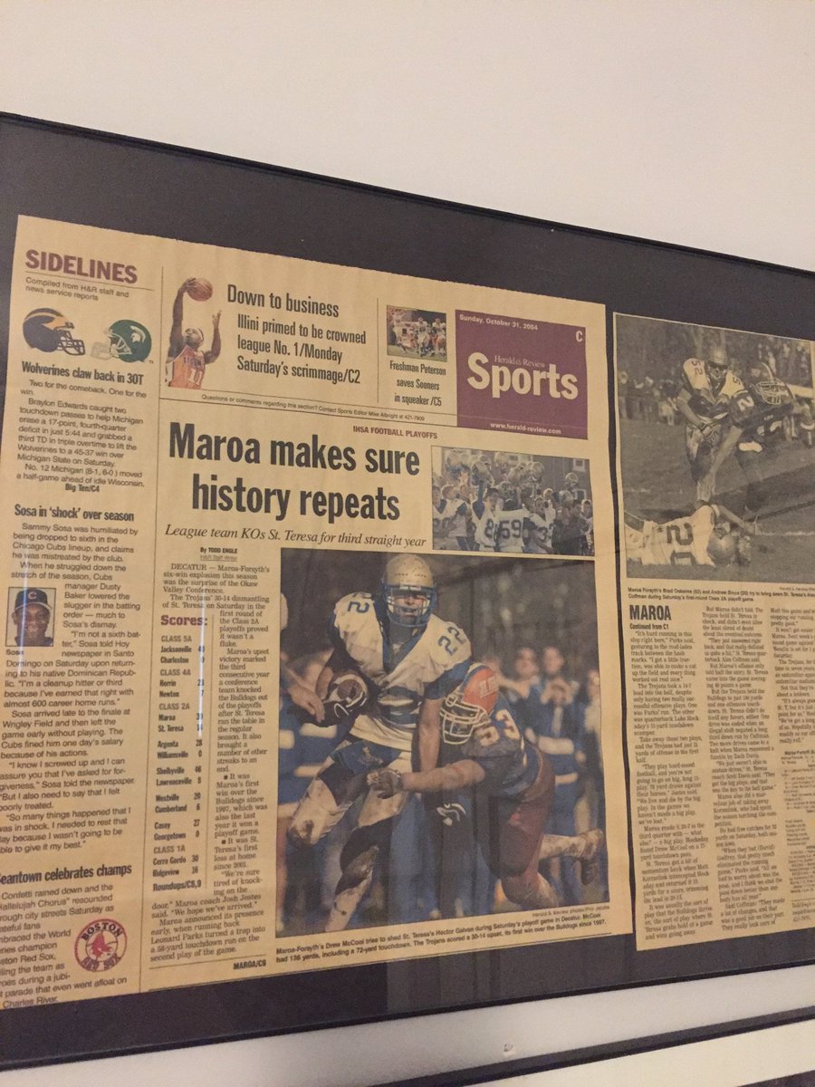 MTFFootball's tweet photo. 13 years ago, we were just excited to get out of the 1st round!! Amazing how things have changed!! #ShockedTheState https://t.co/8oxbzNJ3xJ