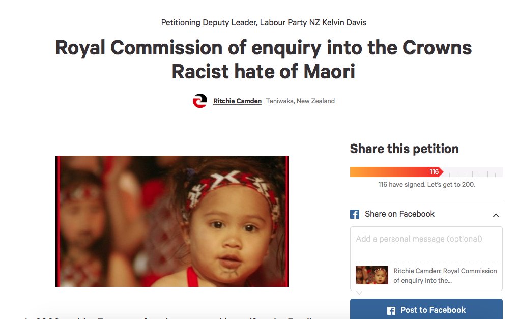 morehumatatoa's tweet photo. @TheAMShowNZ you guys are white, prvileged enough to see your kids grow up, privilege I dont get as a Maori #skincolormatters https://t.co/27H7ap9Cso