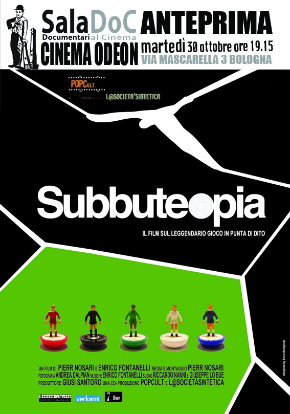 Subbuteopia's tweet image. Five years ago today, at this time, the #première of our #documentary on #Subbuteo, at #Cinema Odeon in #Bologna, #Italy