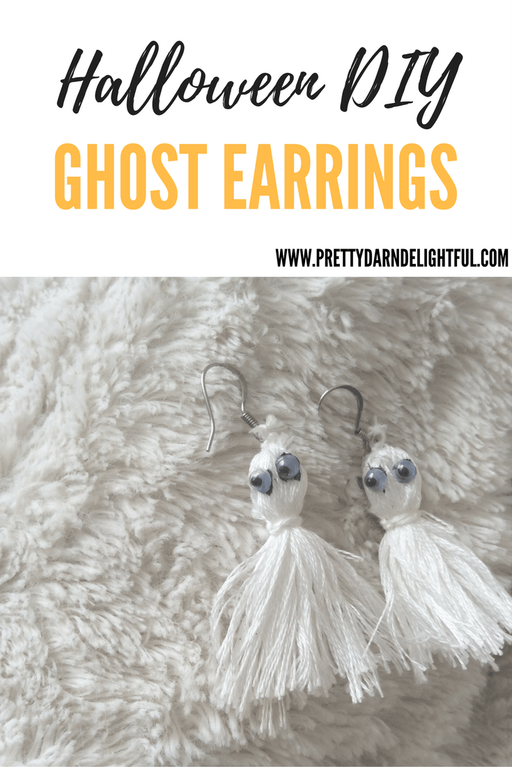 Ghost Earring DIY prettydarndelightful.com/ghost-earring-…
