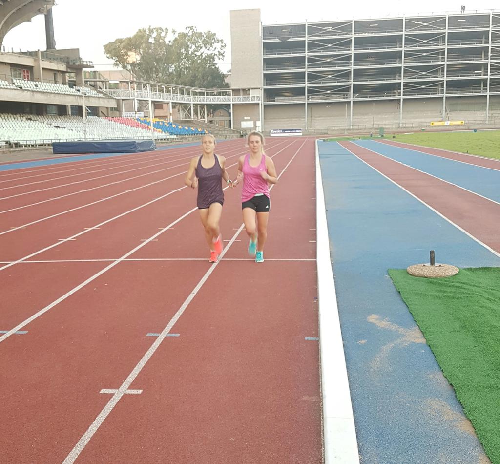 Inspiration &amp; motivation to be the guide of Louzanne Coetzee. Always a blessing to be able to run with a blind athlete.