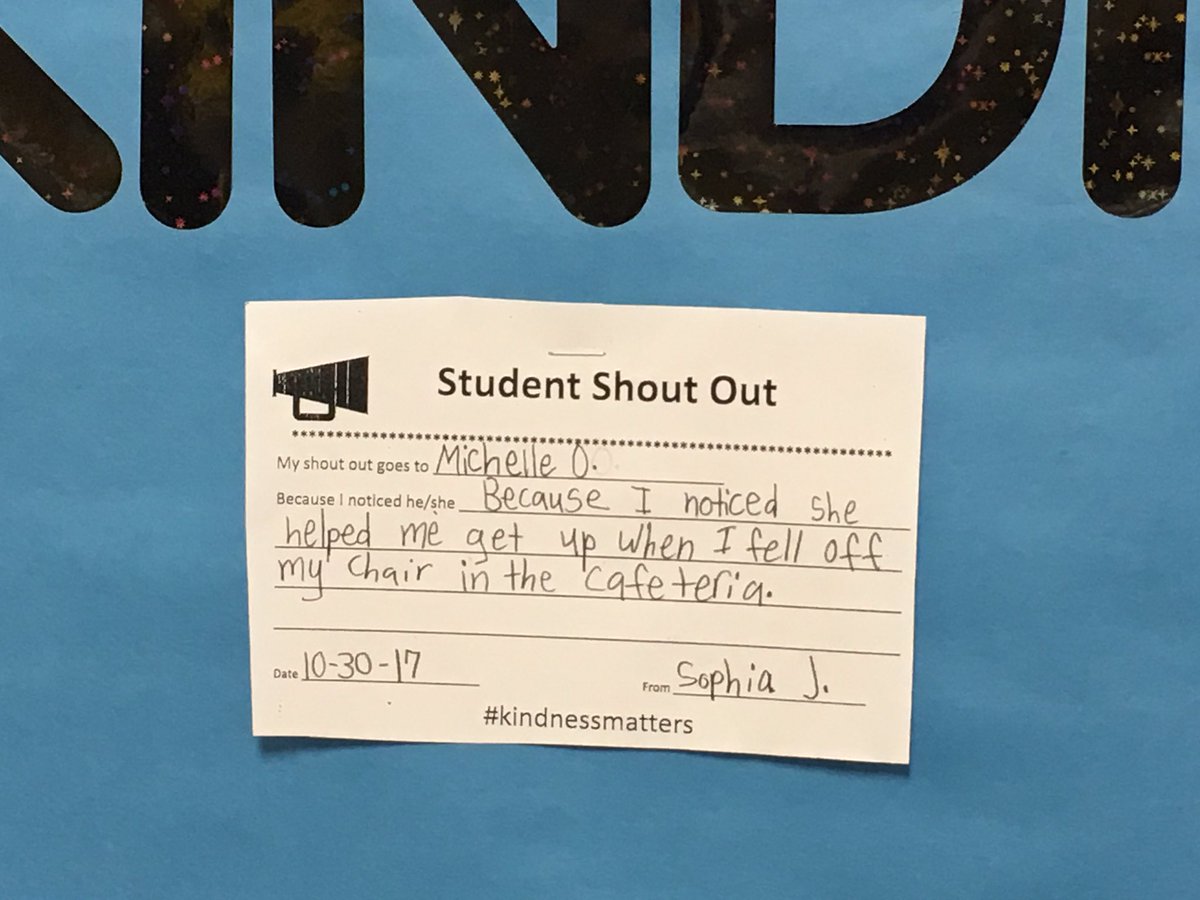 menateach's tweet photo. More student shout outs made it onto our board today!! Seeing the #mightymenas recognize each other is so powerful!#Kindnessmatters https://t.co/mHE7hM3OMQ
