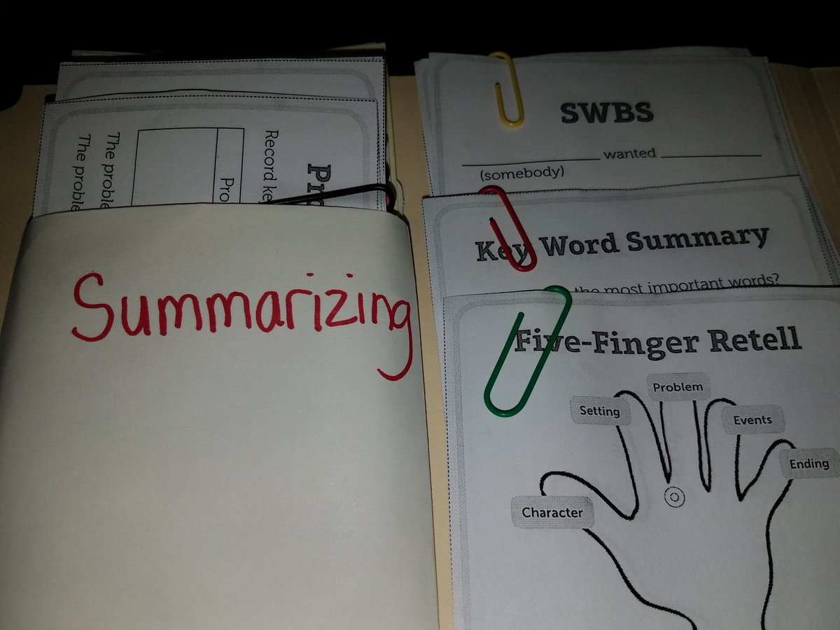 kristalwhite02's tweet photo. Comprehension cards for small groups from @DrJanrichardson. So many instructional techniques to teach strategies! #LCliteracy #Essential3 https://t.co/OfvYP859zP