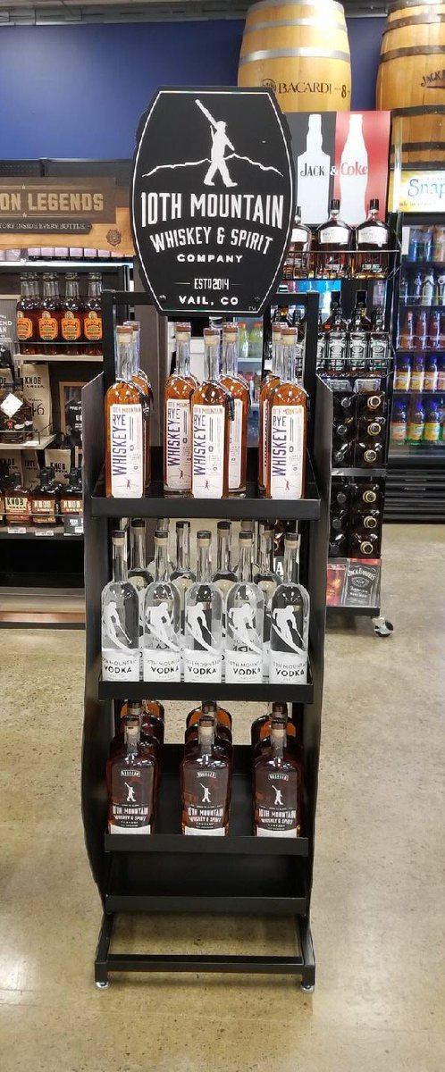 IT'S HERE! <a href="/10thmtnwhiskey/">10thMountainWhiskey</a> has arrived on base!