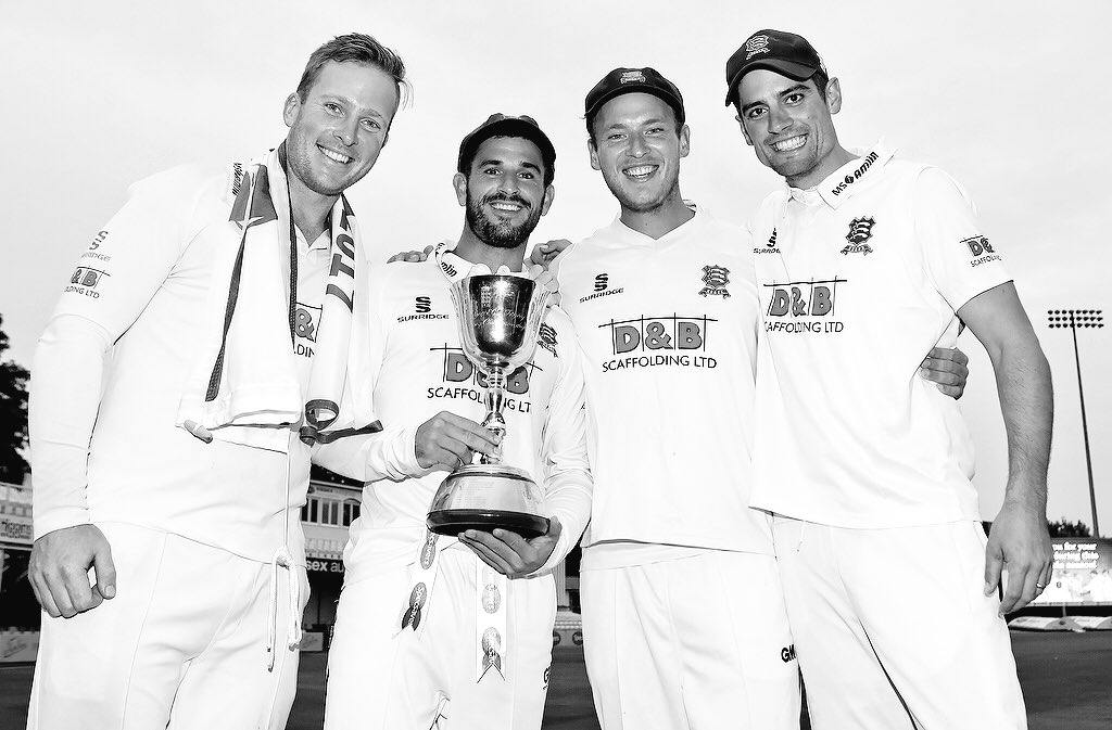 Westley21's tweet photo. Delighted to have signed an extension at this great club @EssexCricket more memories like these to be made! #Eagles #Champions https://t.co/RzQN94zTQn