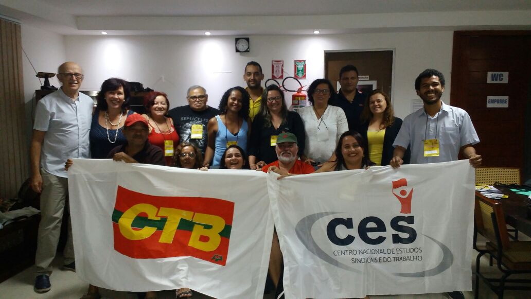 cesforma's tweet image. Nesse final de semana a CTB-RN recebeu na cidade de Natal, os professores Liliana Lima e Augusto Petta para a realização do  PES