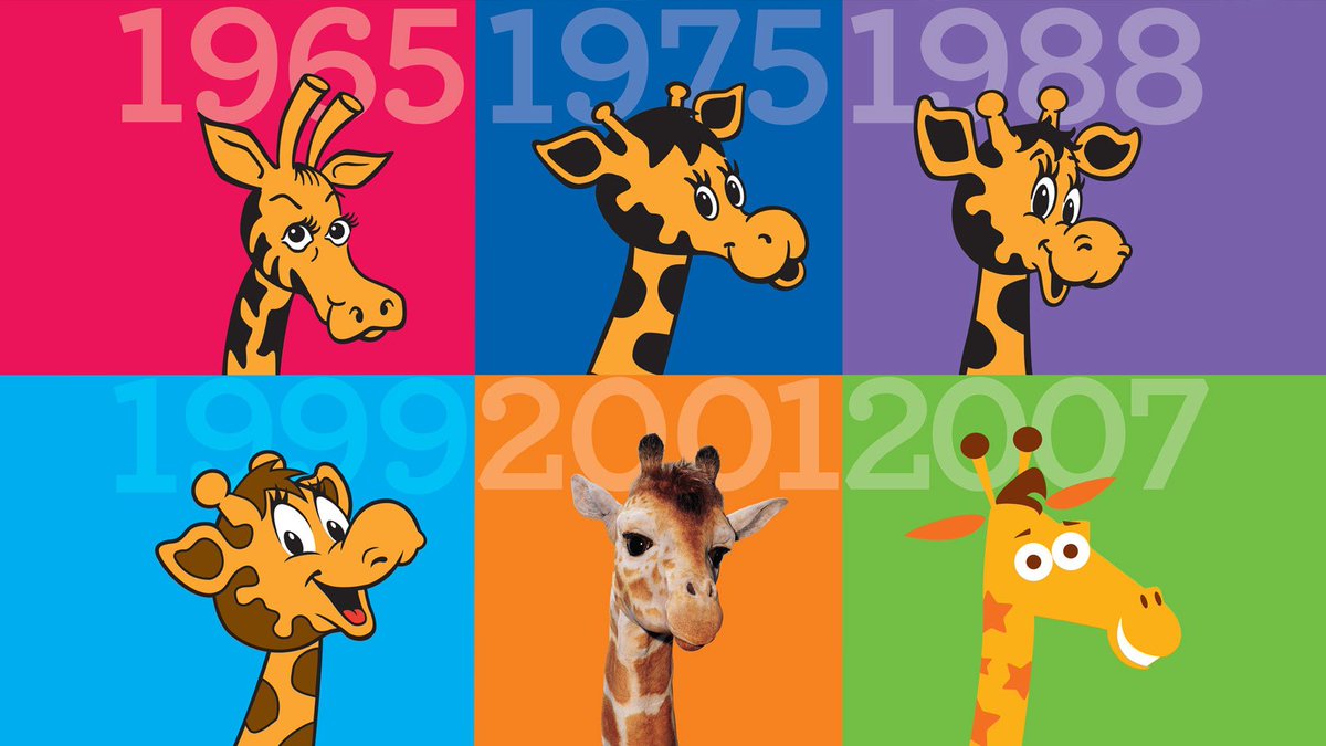 advertisingweek's tweet photo. Design Evolution: Geoffrey the Giraffe of Toys“R”Us https://t.co/VuydwkK6qM https://t.co/DCYi47d1yQ