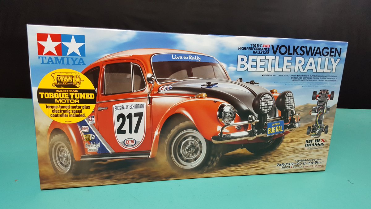 UnboxingRc's tweet photo. Tamiya MF-01X VW Beetle Rally 1/10 4WD Unboxing and review #58650.
                         https://t.co/8dtnAAod6B https://t.co/sNGVfQOU3m