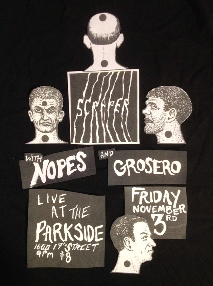 SlovenlyRecs's tweet photo. Scraper lives!
Catch 'em in SF on November 3rd.
"Misery" LP still destroying: https://t.co/QBZb4RlCBU
#ScraperSF https://t.co/wv2LEDviNc