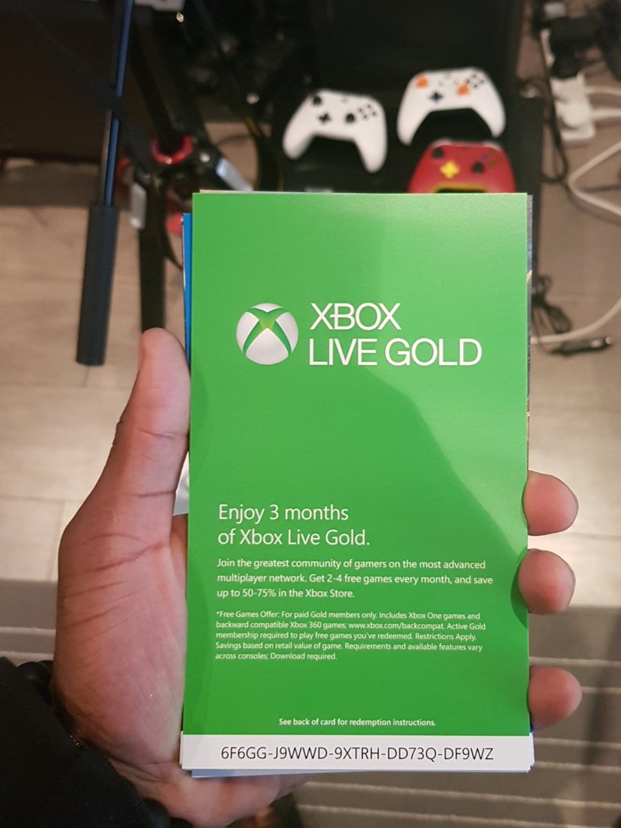 free xbox live gold codes october 2020