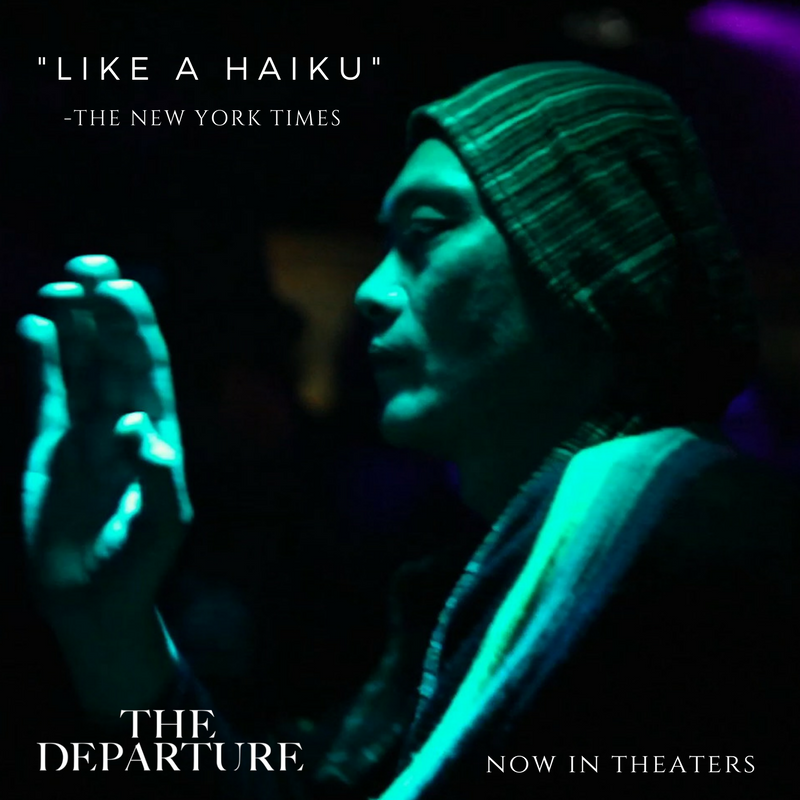 #TheDeparture opens in San Francisco, DC, and Baltimore Fri! At the AMC Kabuki in SF, <a href="/AngelikaFilmDC/">Angelika Pop-Up at Union Market</a> in DC, and @MdFilmFestival in Balt MD