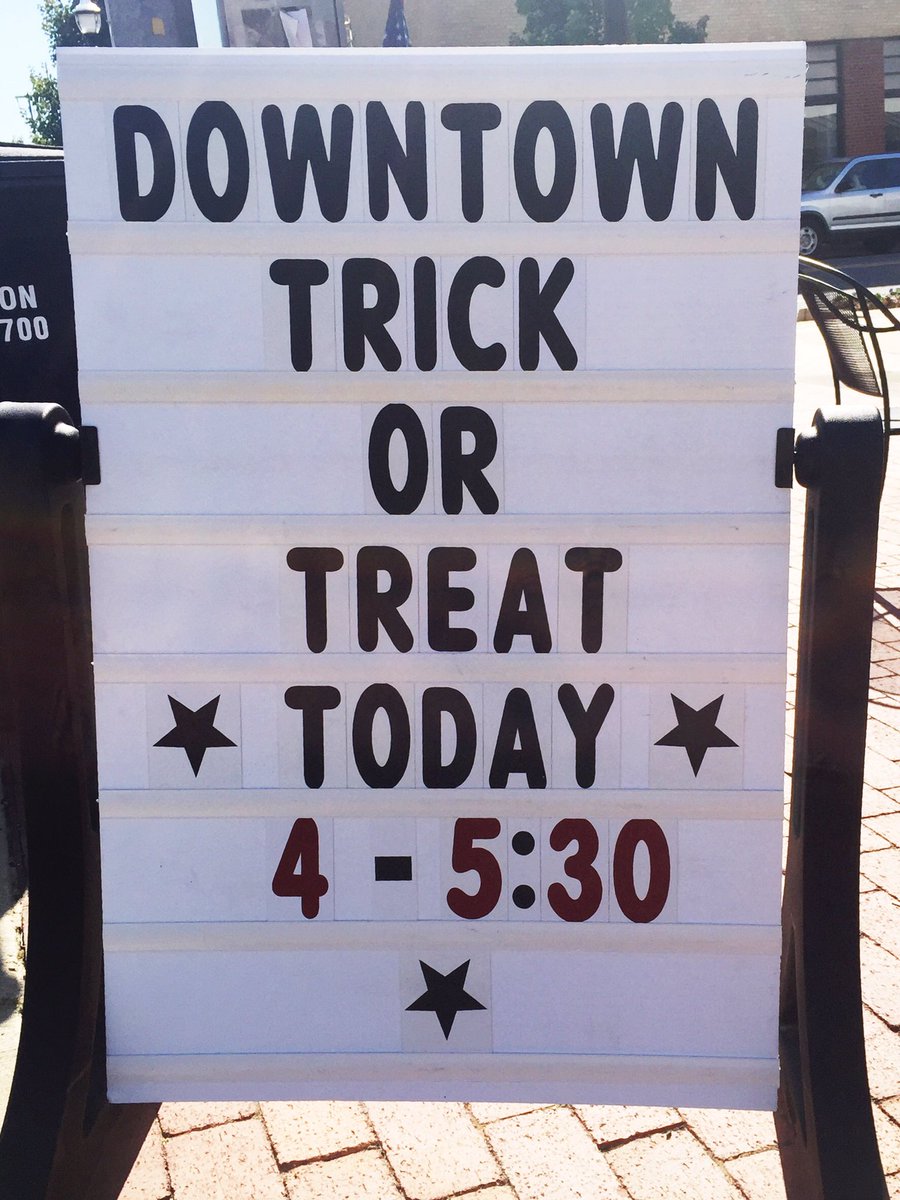 Grab your ghosts and goblins and join us today at 4pm for a little trick or treating in Railroad Park. #rustonla #rustonarts #nclac