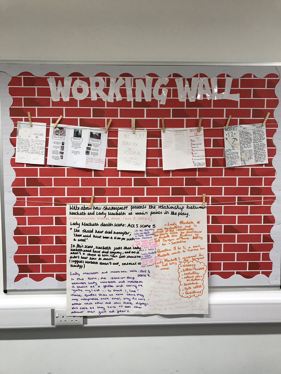 Well done to the students appearing on the new display in F105. We're looking forward to displaying more oustanding work from KLS students.