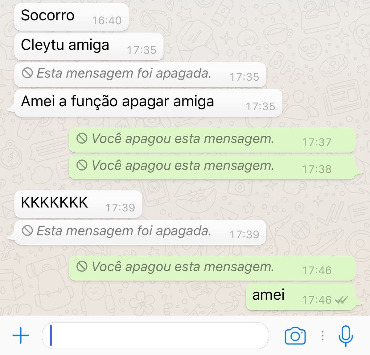 cleytu's tweet image. muito útil essa nova atualização do whatsapp
