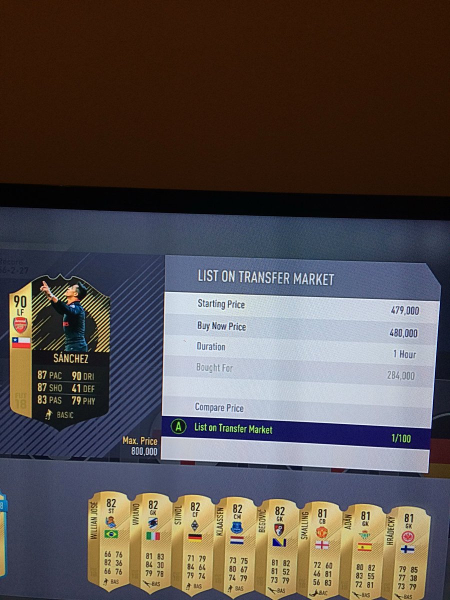 lucashatton01's tweet photo. Is this a snipe or what!?? @iGoldenBear @MattHDGamer @FUT_18SBC @DailyUTFIFA @ElyytFIFA https://t.co/JencW5GjUU