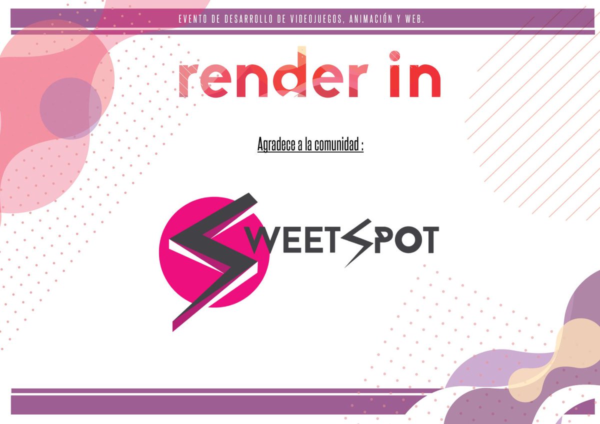 UcreativaCR's tweet photo. Agradecemos a la comunidad @SweetSpotCR por participar en #RenderIN 2017, el mayor evento del área de #Tecnología de la institución. https://t.co/ngik134HFV