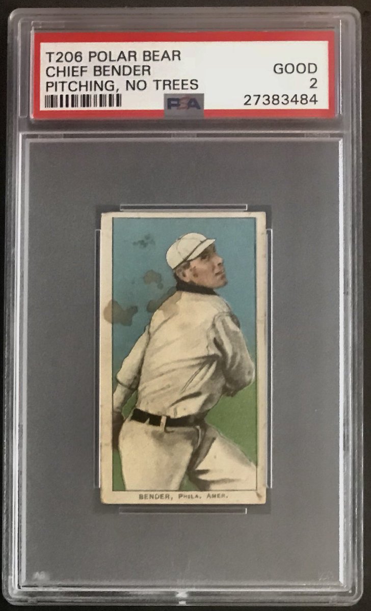maevro's tweet photo. In 1911, Charles #ChiefBender tied a #record by #pitching 3 #complete #games in a #single #World #Series. #MLBWorldSeriesStats @PSAcard https://t.co/FDI1rPkNhU