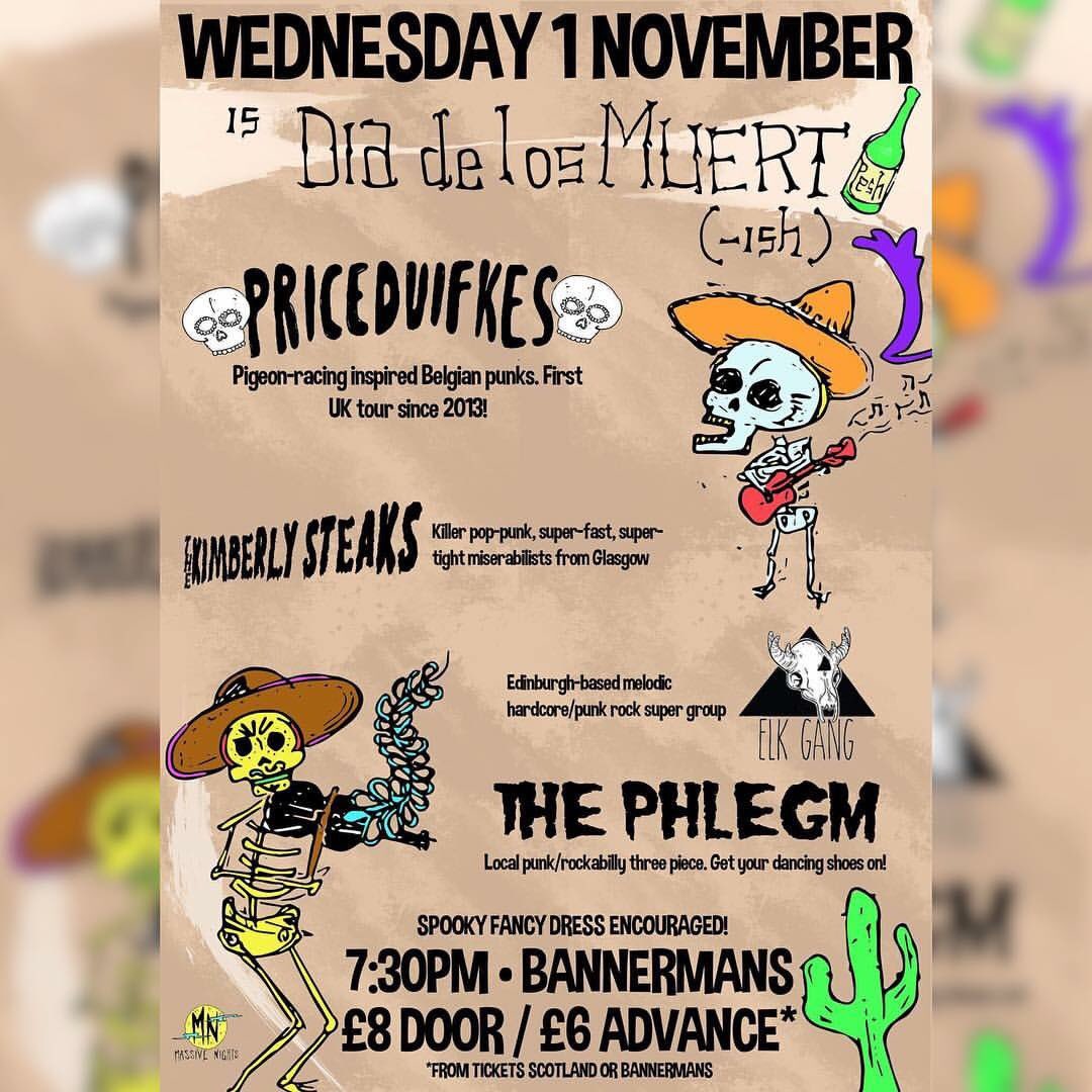 We’re playing in Edinburgh for the first time in AGES on Wednesday. Please come along and have a really nice time with us.