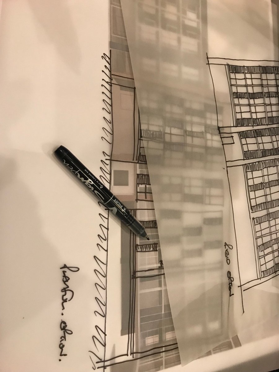 parkdesigned's tweet photo. Sketching options for an apartment project #sketch #vsignpen @PilotPenUK https://t.co/2cE2GwYC4x