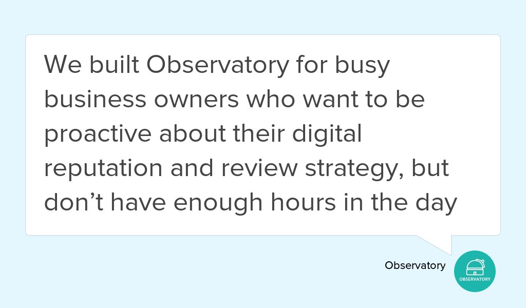Observatory tweet media