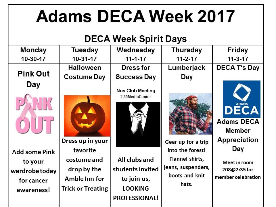 DECA_Griffin's tweet photo. DECA week is here people! Get ready for some real #DECAspirit !! https://t.co/JQpXfy7HDt
