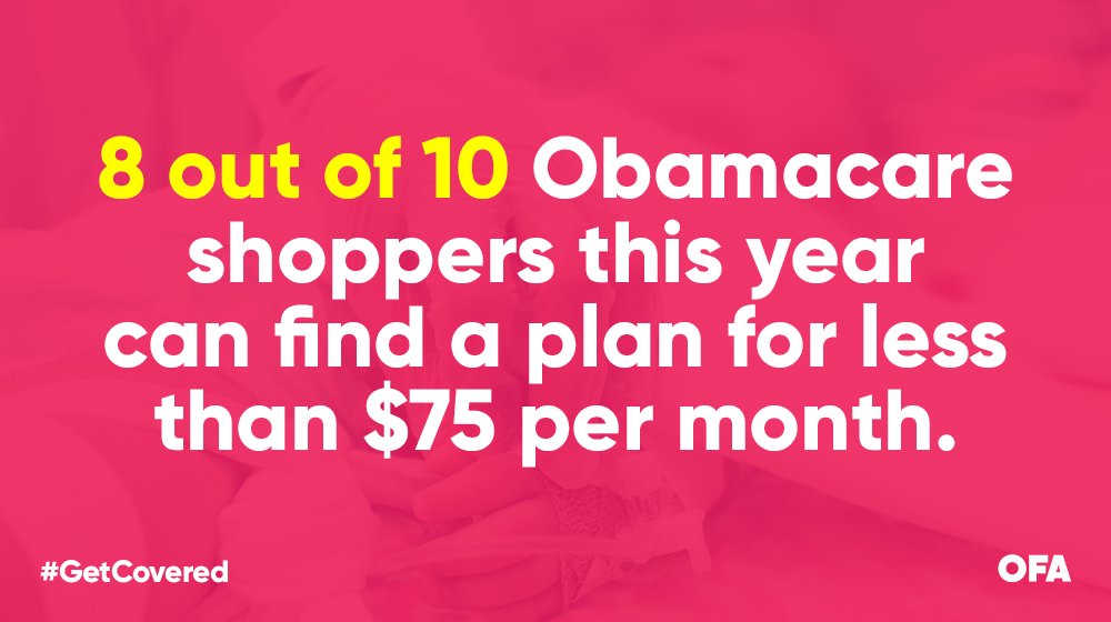 Obamacare's tweet photo. Coverage is as affordable as ever. Enroll starting 11/1 and #GetCovered by the 12/15 deadline. Check your options: https://t.co/Lk460eXeY8 https://t.co/b9RBa6zjZJ