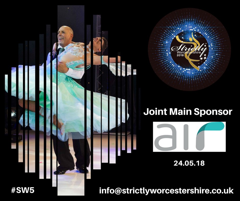 Strictlyworcs's tweet photo. We're thrilled to have @a1recruitsolut back on board as joint main sponsors of #SW5 Thanks to Tom Easen and the team. #WorcestershireHour https://t.co/R7ynmnQOpP