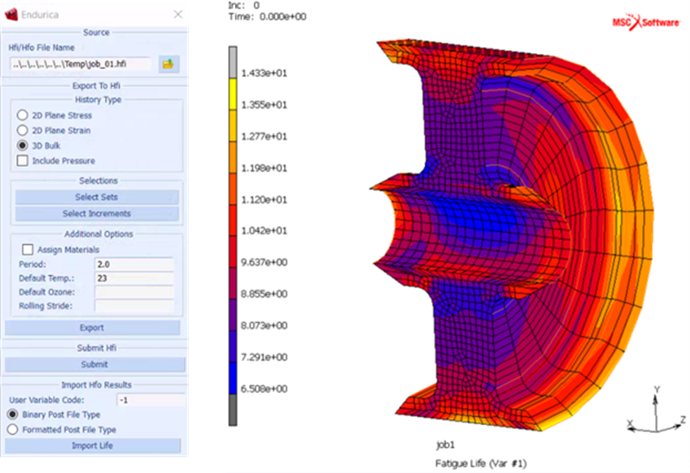 EnduricaWill's tweet photo. #dyk that #Endurica v2.6 supports #mscmarc? #finiteelementanalysis #FEA #nonlinear #getdurabilityright #CAE https://t.co/Ruz1o6iZHG